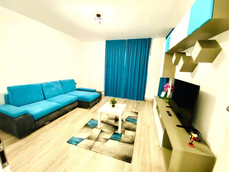 Апартаменты Blue Plaza Studio Бухарест Экстерьер фото